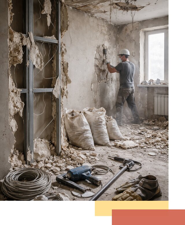 Профессиональный демонтаж зданий и конструкций в Бийске