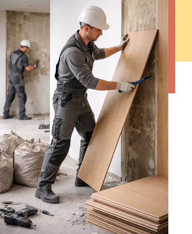 Демонтаж стеновых панелей в Бийске от 3635 руб. за м² быстро и недорого | ОТДЕЛОЧНИК-Бск