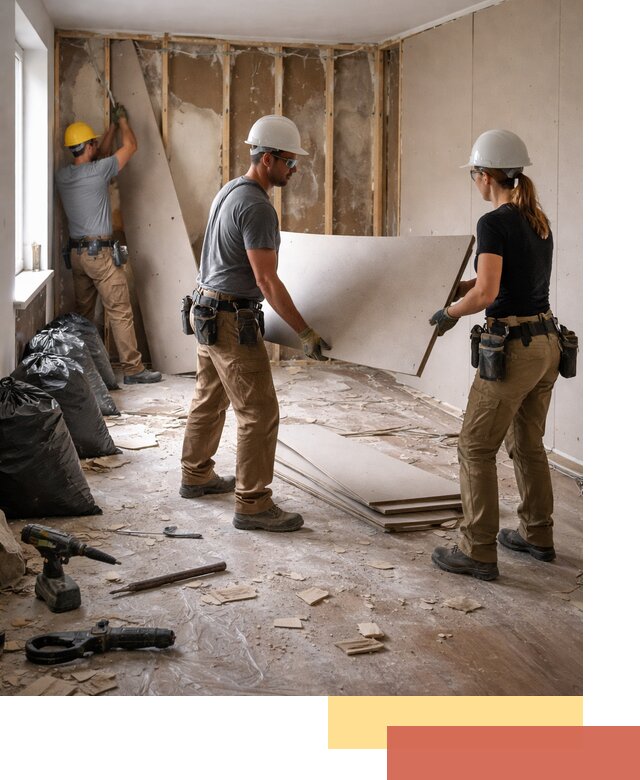 Демонтаж стеновых панелей в Бийске быстро и аккуратно