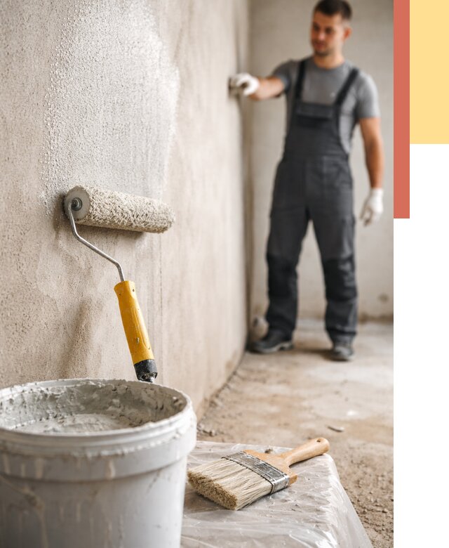 Нанесение бетоноконтакта на стены в Бийске от 4363 руб. быстро и недорого | ОТДЕЛОЧНИК-Бск