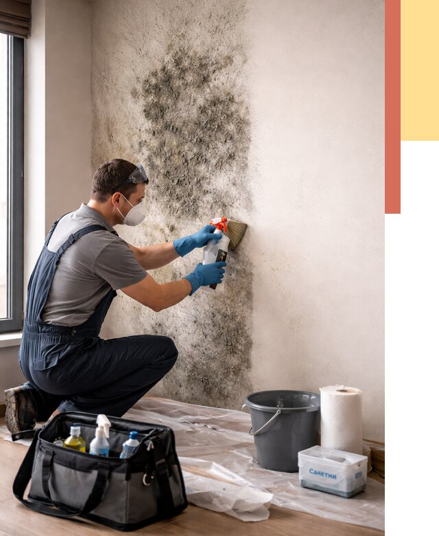 Удаление плесени со стен в Бийске от 2233 руб. — быстро и недорого | ОТДЕЛОЧНИК-Бск