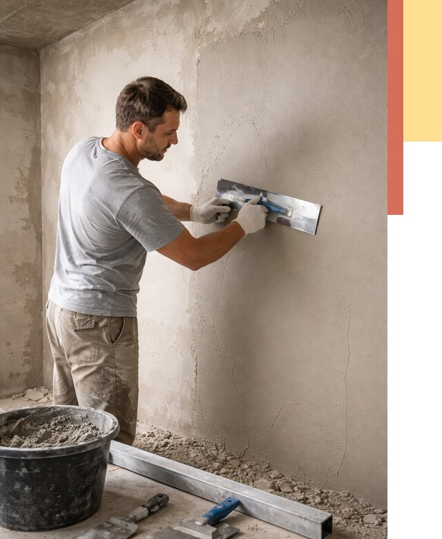 Штукатурка стен без маяков в Бийске от 7479 руб/м2 — услуги и цена | ОТДЕЛОЧНИК-Бск