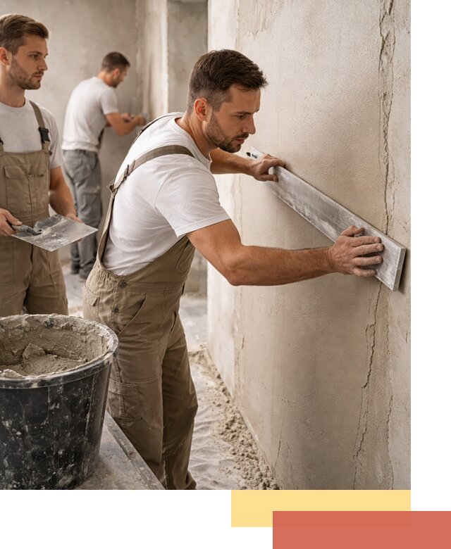 Штукатурка стен без маяков в Бийске быстро и качественно