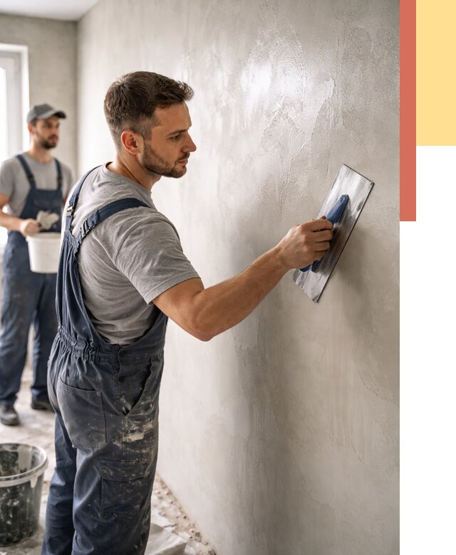 Глянцевание штукатурки стен в Бийске от 7790 руб. — услуги и затирка | ОТДЕЛОЧНИК-Бск