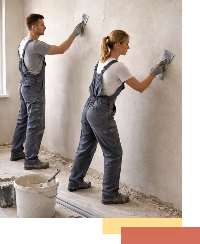 Штукатурка стен под обои в Бийске профессионально и быстро