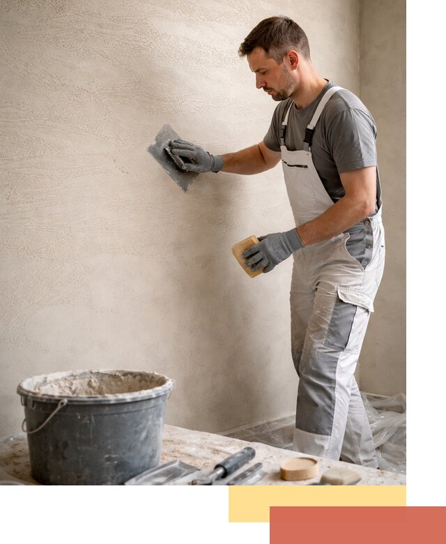 Декоративная штукатурка травертин в Бийске для стен и потолков