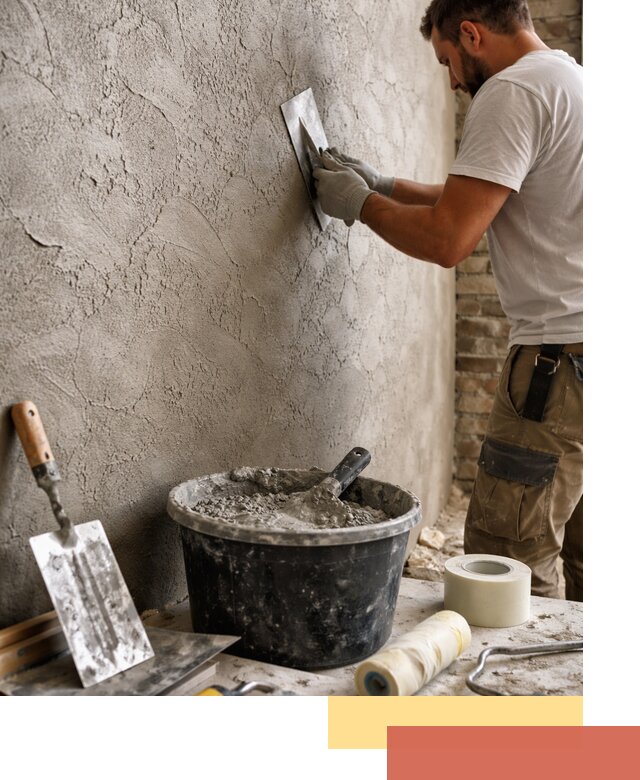 Декоративная штукатурка лофт в Бийске — отделка стен и потолков