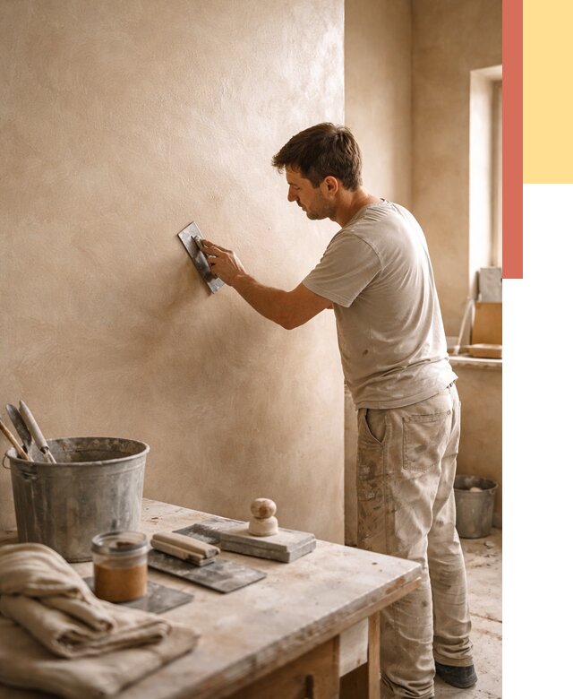Марокканская штукатурка таделакт в Бийске под ключ от 4363 руб. | ОТДЕЛОЧНИК-Бск