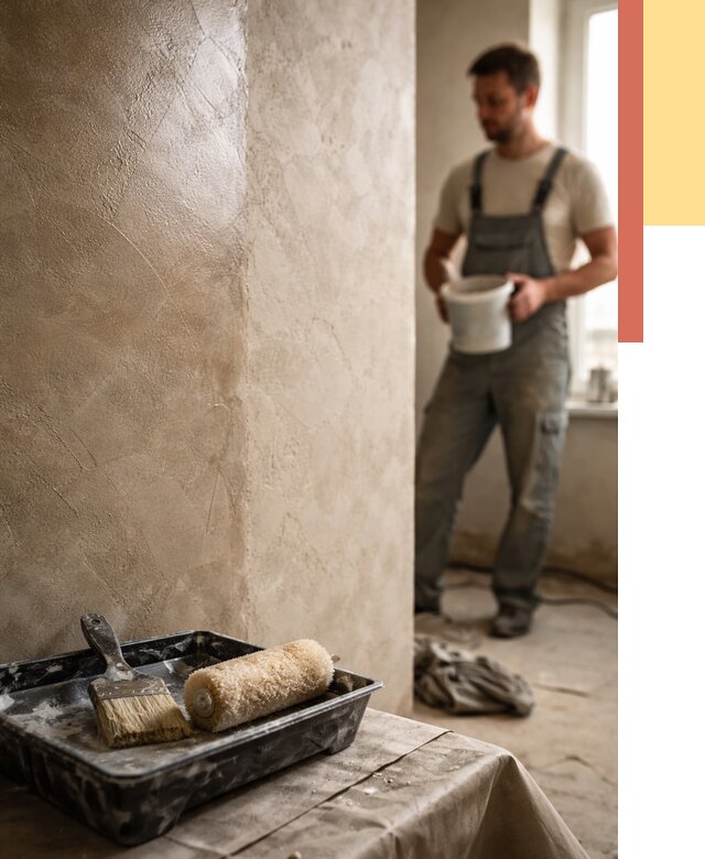 Нанесение воска на штукатурку в Бийске от 3635 руб. | Услуги ОТДЕЛОЧНИК-Бск