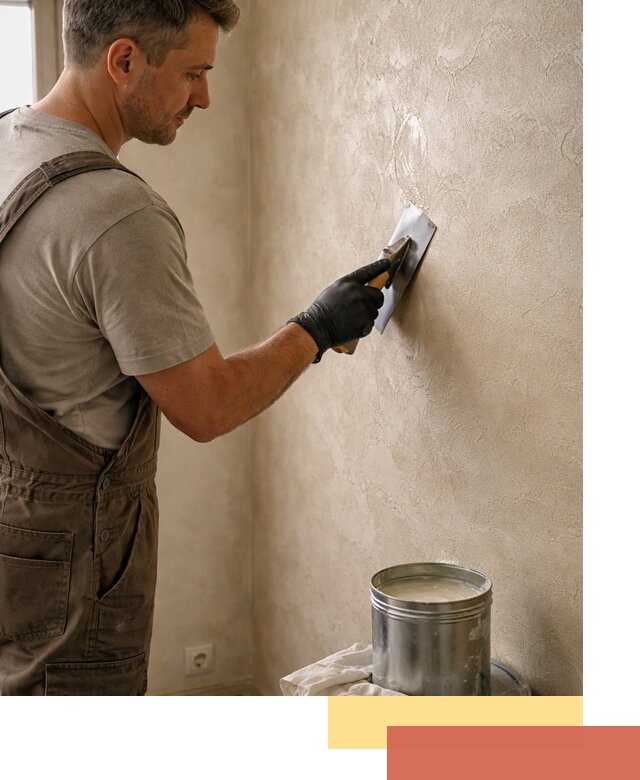 Нанесение воска на штукатурку в Бийске для защиты и блеска