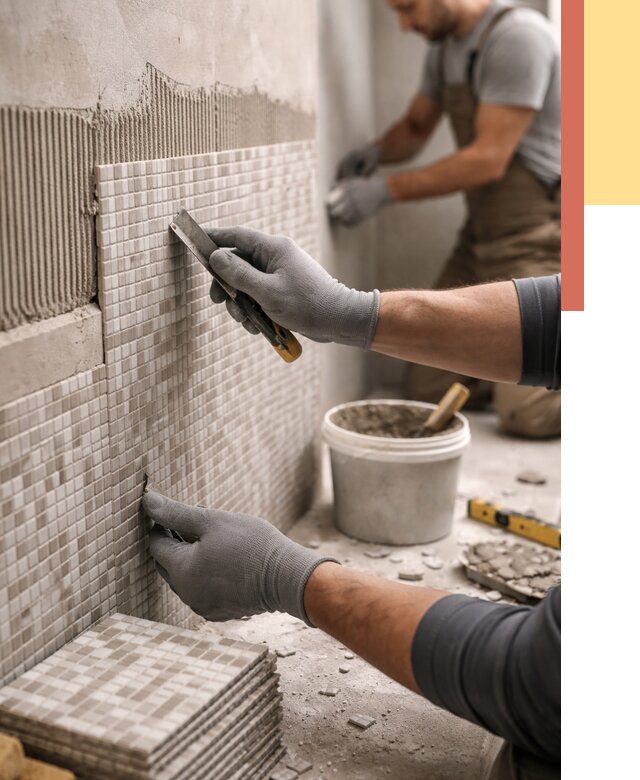 Облицовка стен мозаикой в Бийске от 3324 руб/м2 — укладка мозаики на стены | ОТДЕЛОЧНИК-Бск