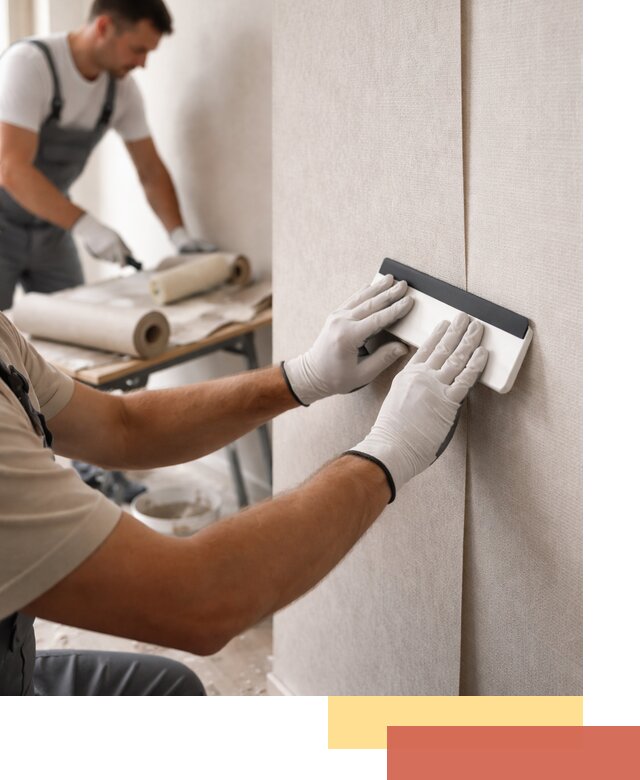 Поклейка обоев под покраску в Бийске профессионально и быстро