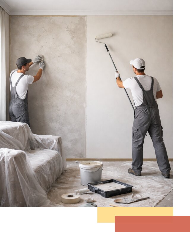 Покраска стен антивандальной краской в Бийске