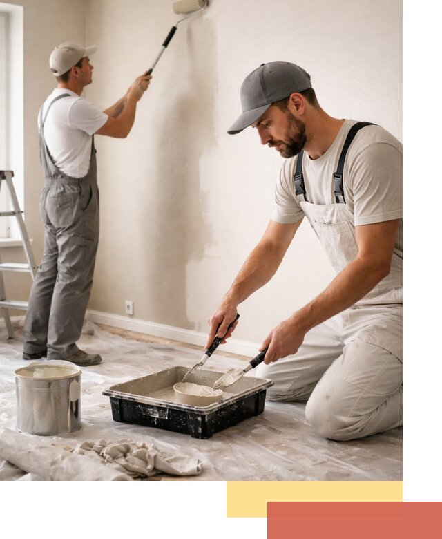 Покраска стен в квартире в Бийске — профессионально и аккуратно