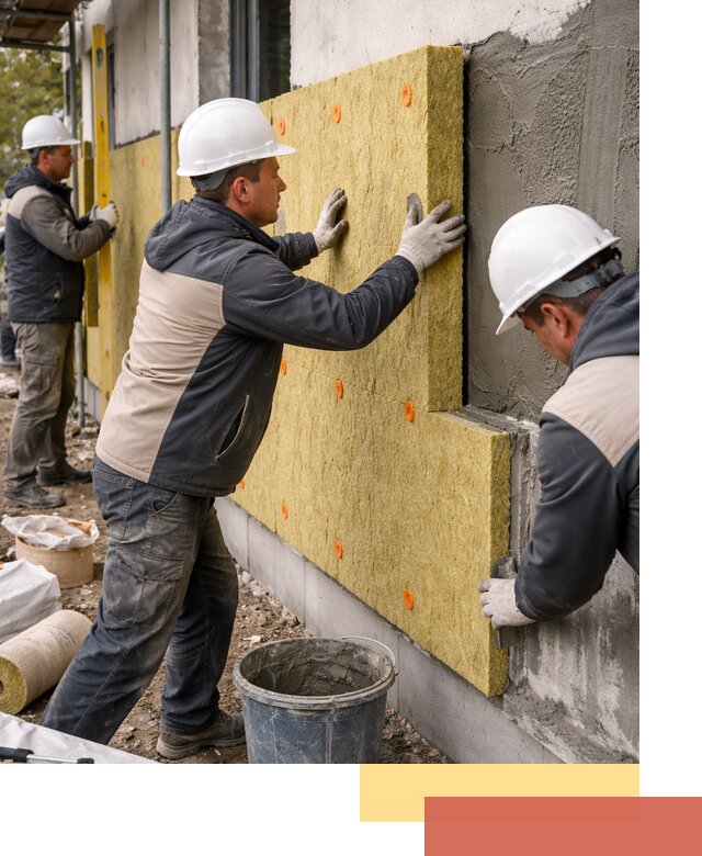 Утепление стен минватой в Бийске — тепло и звукоизоляция