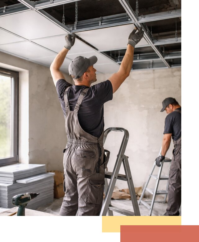 Монтаж кассетного потолка в Бийске качественно и быстро