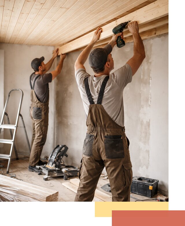 Монтаж потолка из вагонки в Бийске профессионально и аккуратно