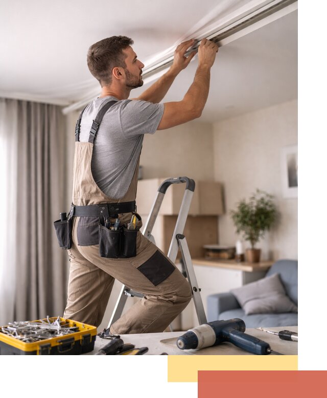 Ремонт натяжных потолков в Бийске — качественно и оперативно