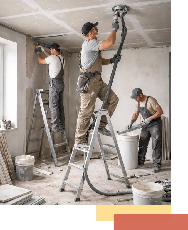 Ремонт потолка из гипсокартона в Бийске: быстрый и качественный монтаж