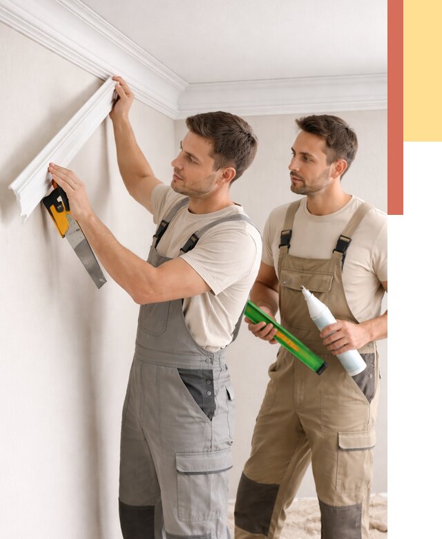 Монтаж потолочного плинтуса в Бийске от 2389 руб. — быстро и недорого | ОТДЕЛОЧНИК-Бск