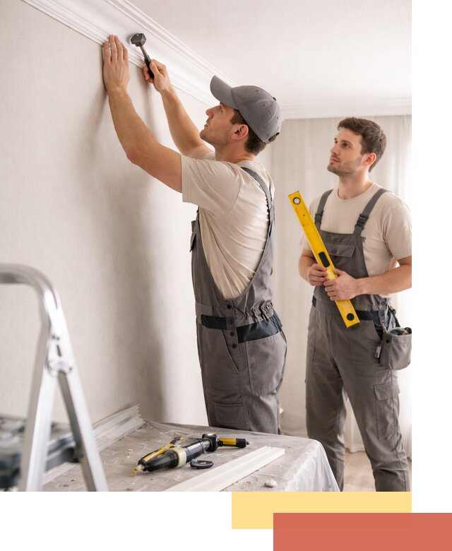 Монтаж потолочного плинтуса в Бийске качественно и быстро